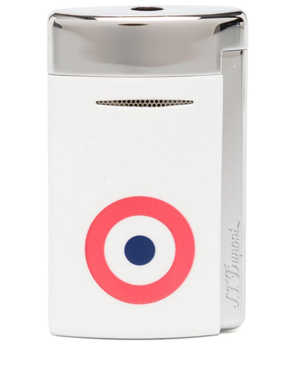 St Dupont Graphic-print Lighter In White