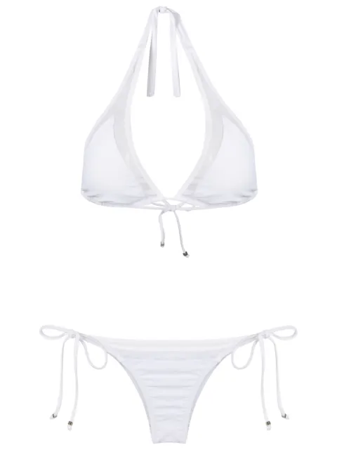 Amir Slama sheer-panels triangle bikini