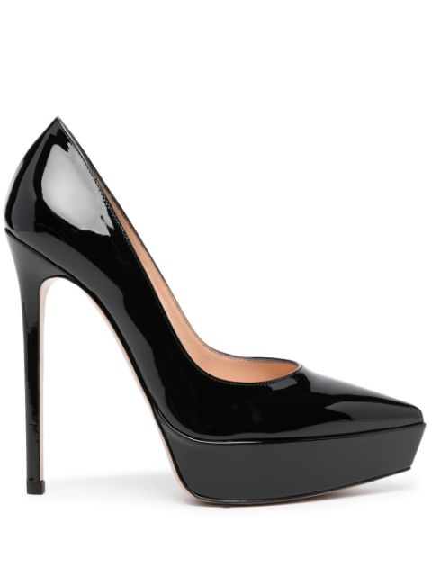 Gianvito Rossi 135mm patent leather pumps Women