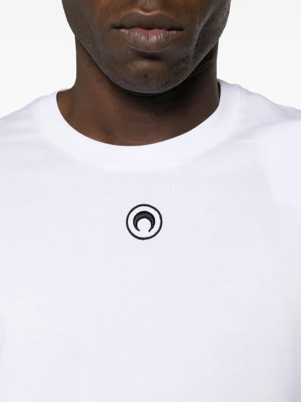 Marine Serre Crescent Moon ロングTシャツ | ホワイト | FARFETCH JP