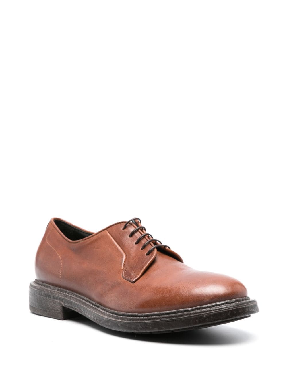 Moma lace-up leather Derby shoes - Bruin