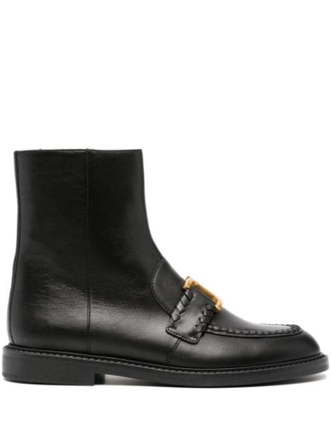 Chloé Marcie leather ankle boots