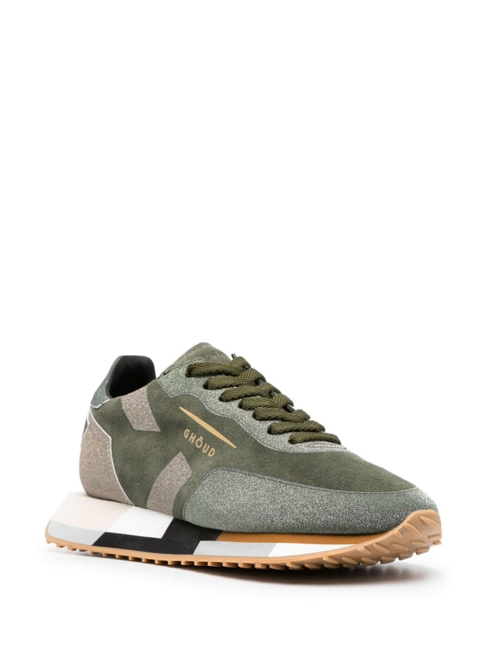 GHŌUD Rush sneakers met vlakken - Groen