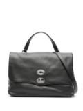 Zanellato large Postina leather tote bag - Black