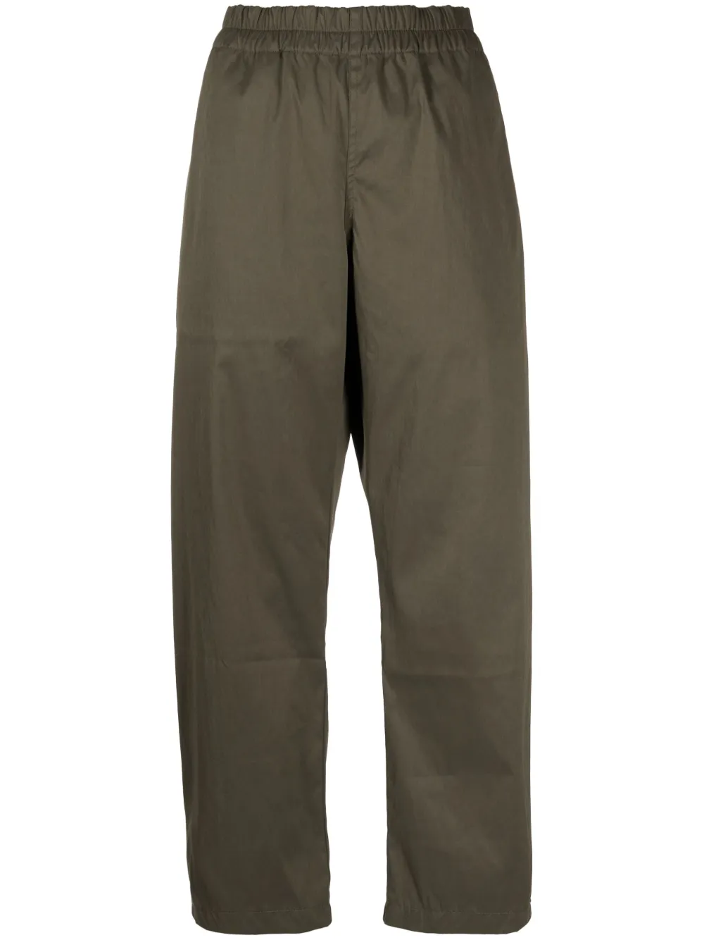 Studio Nicholson Green Toba Trousers In Green