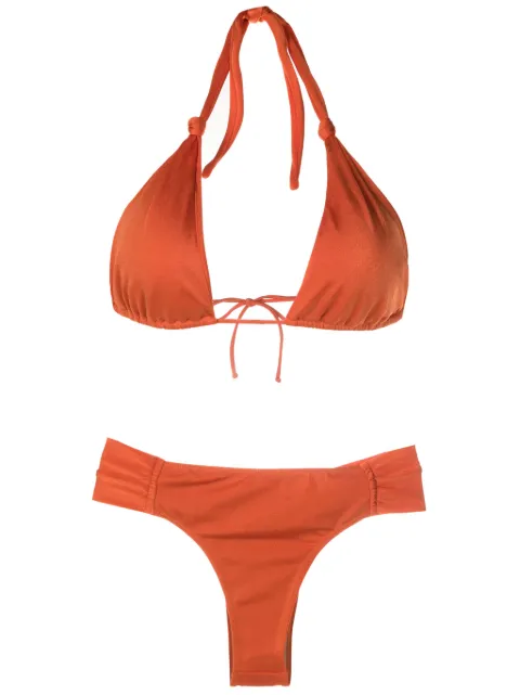 Brigitte knot-detail triangle-cup bikini 