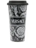 Versace Barocc-print ceramic travel mug (0,5 L) - Black