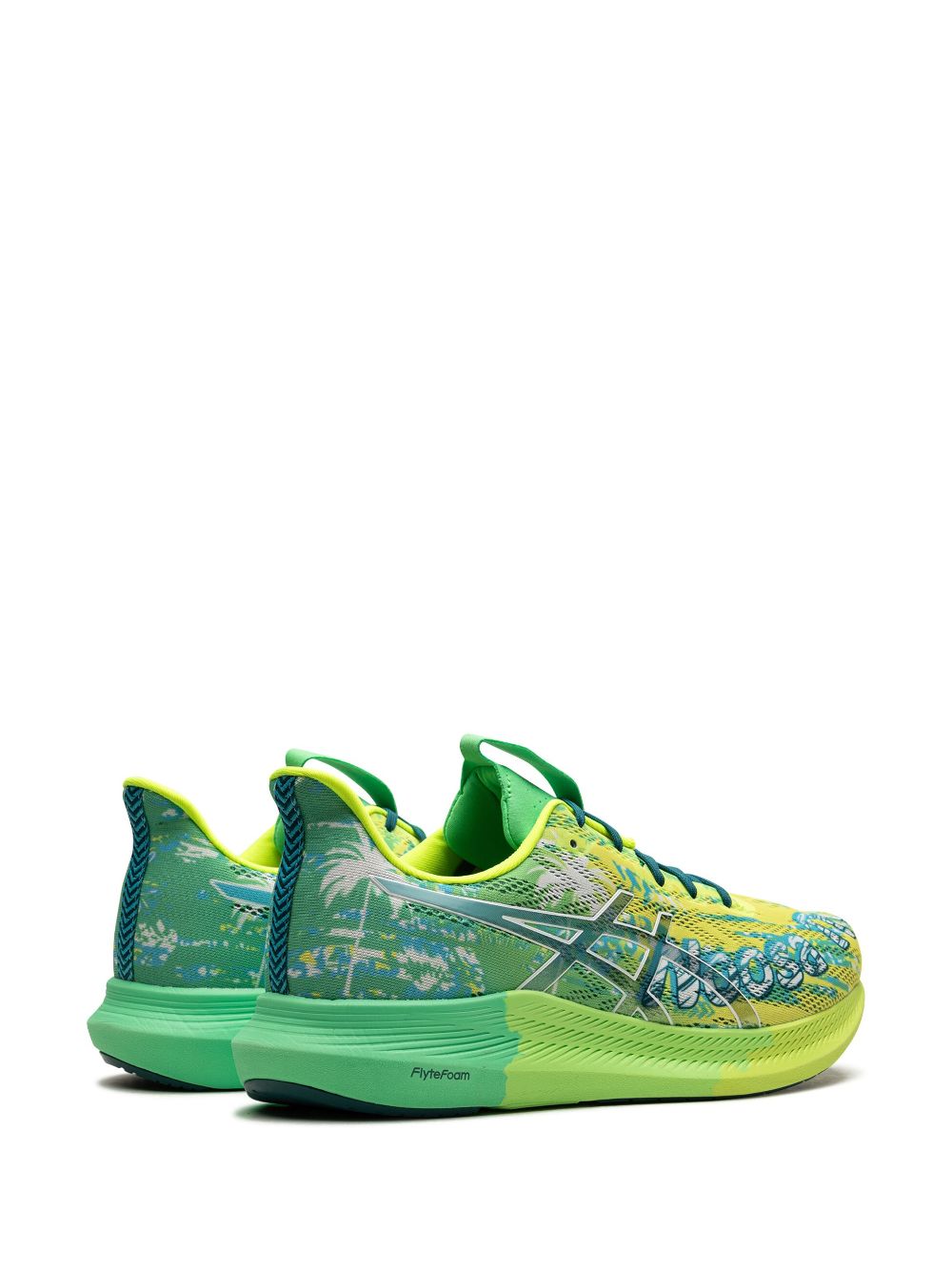 Shop Asics Noosa Tri 14 "safety Yellow Green" Sneakers