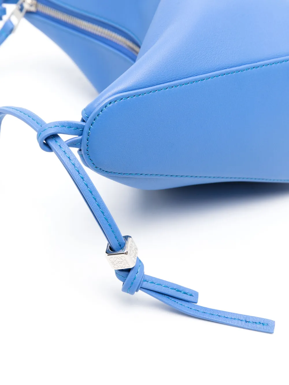 LOEWE Hammock leren schoudertas Blauw