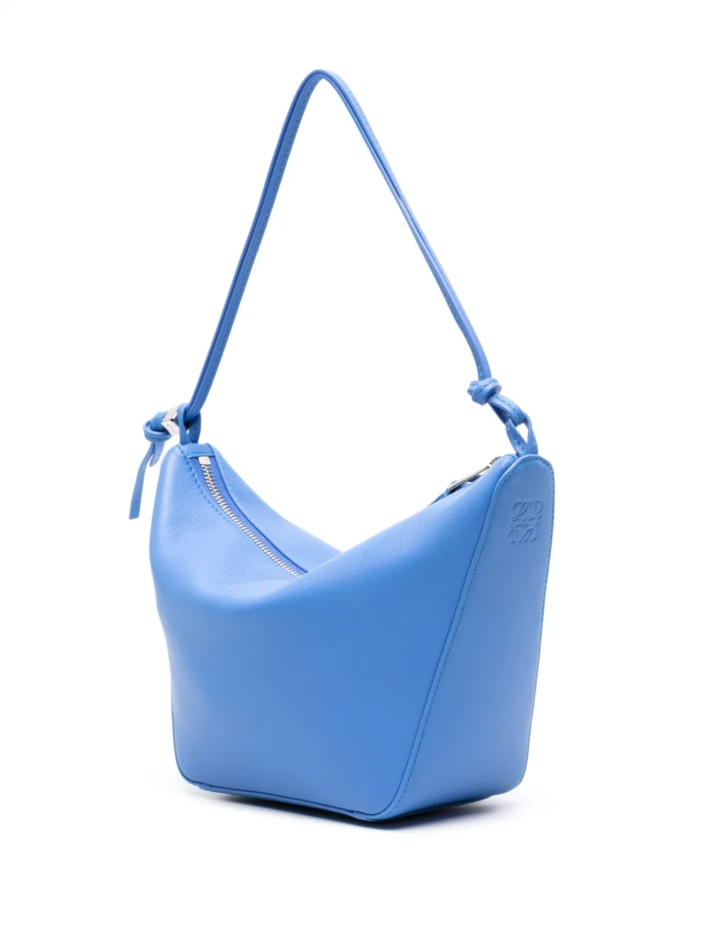 LOEWE Hammock leren schoudertas Blauw
