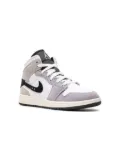 Jordan Kids Air Jordan 1 Mid SE Craft ""Cement Grey"" sneakers