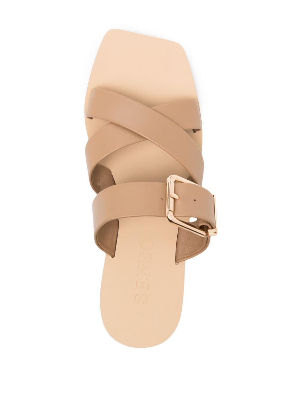 Shop Senso Gwen Ii Leather Sandals In Neutrals