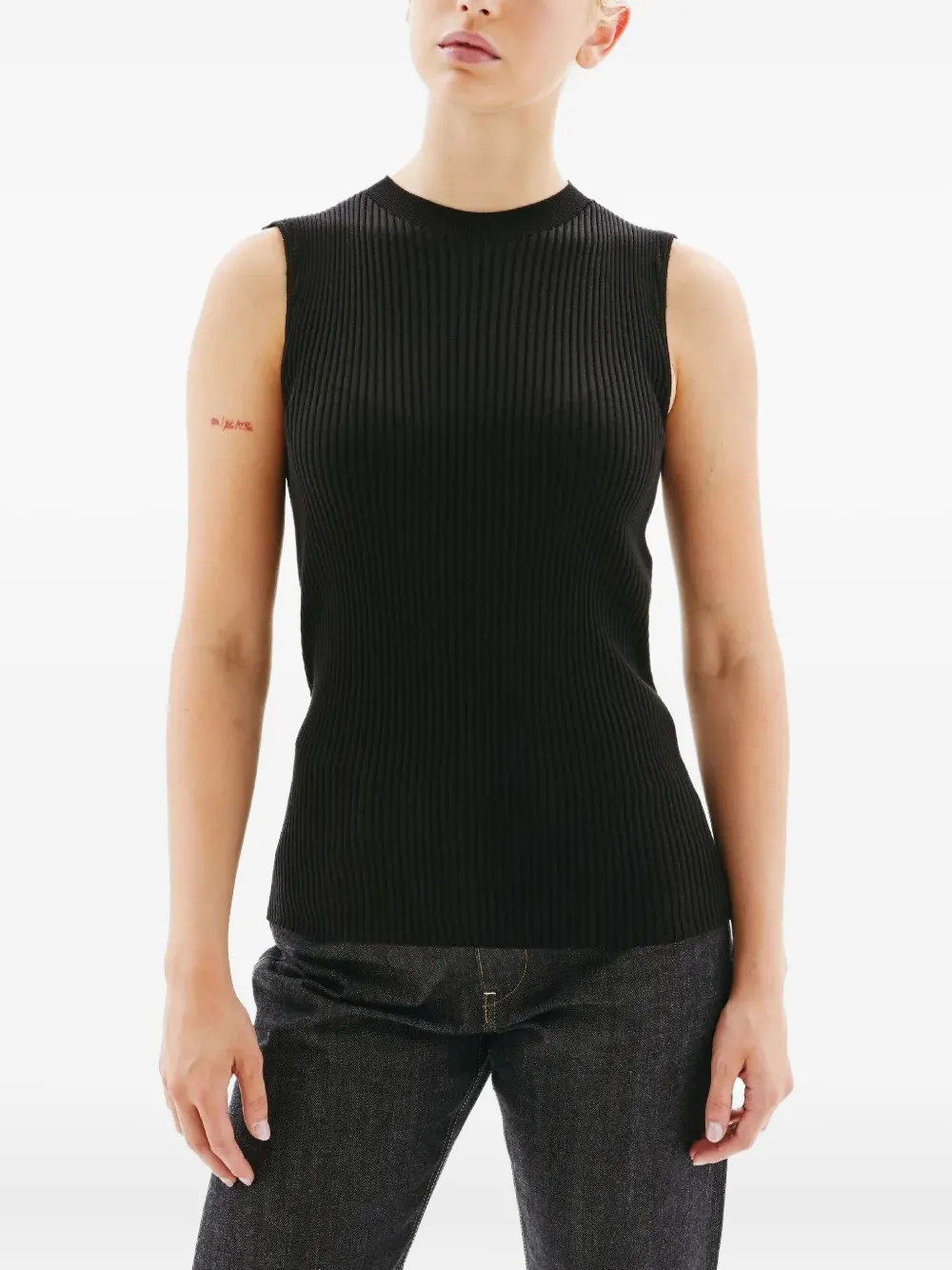 Jil Sander sleeveless top | Black | Image 1