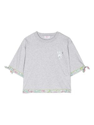 PUCCI Junior Girls T-Shirts - Shop Designer Kidswear on FARFETCH