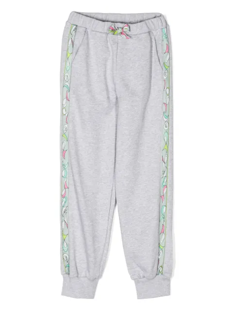PUCCI Junior drawstring cotton track pants