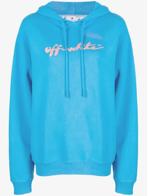 Off-White hættetrøje med logotryk