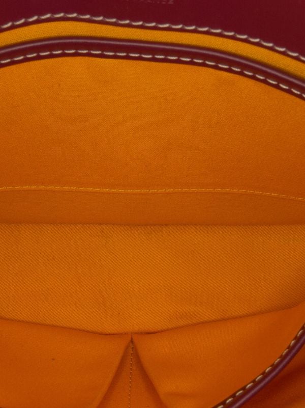 Goyard 2019 Pre-owned Belvedere PM Crossbody Bag - Red
