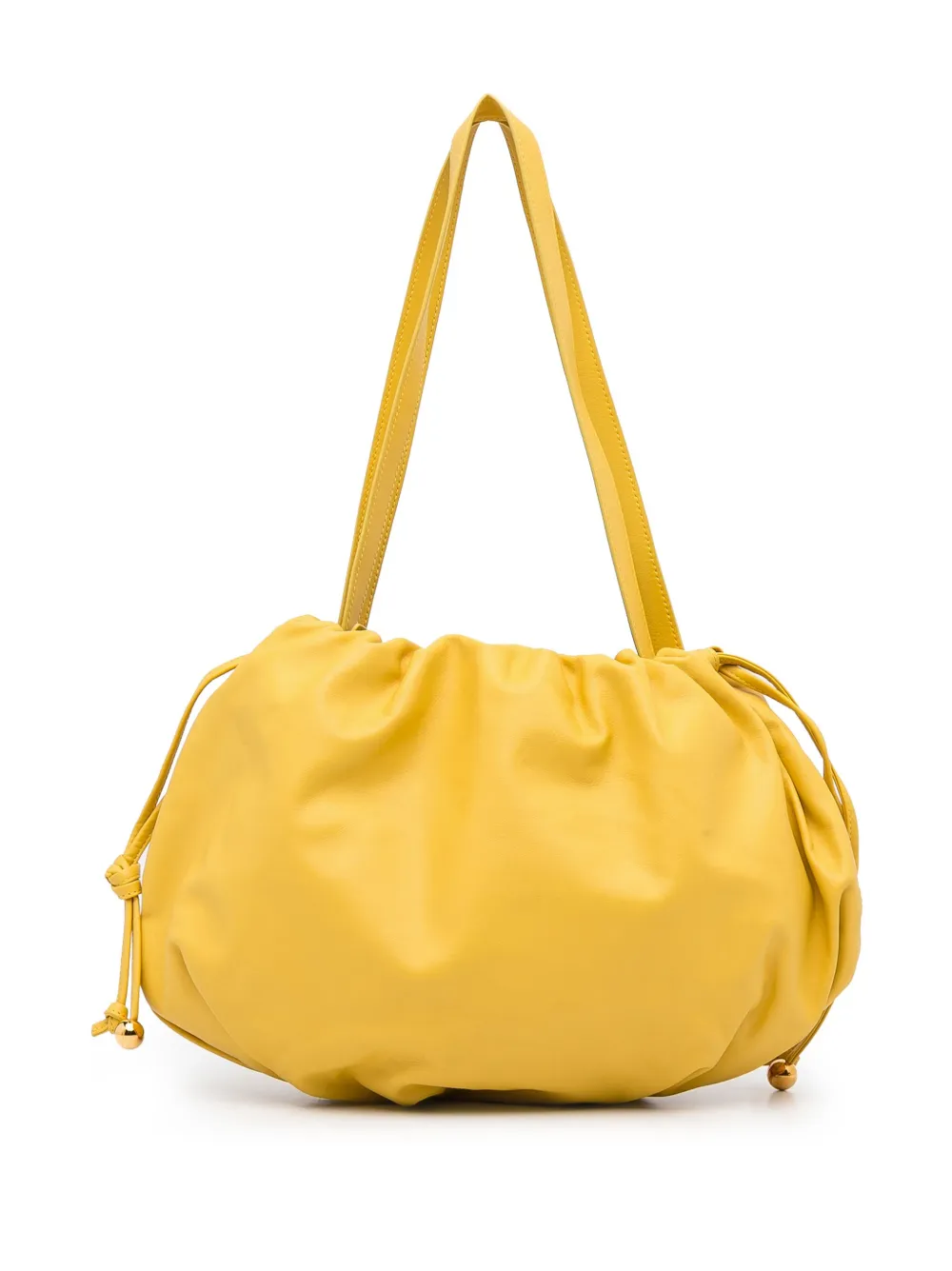 Bottega Veneta Pre-Owned Bulb medium schoudertas - Geel
