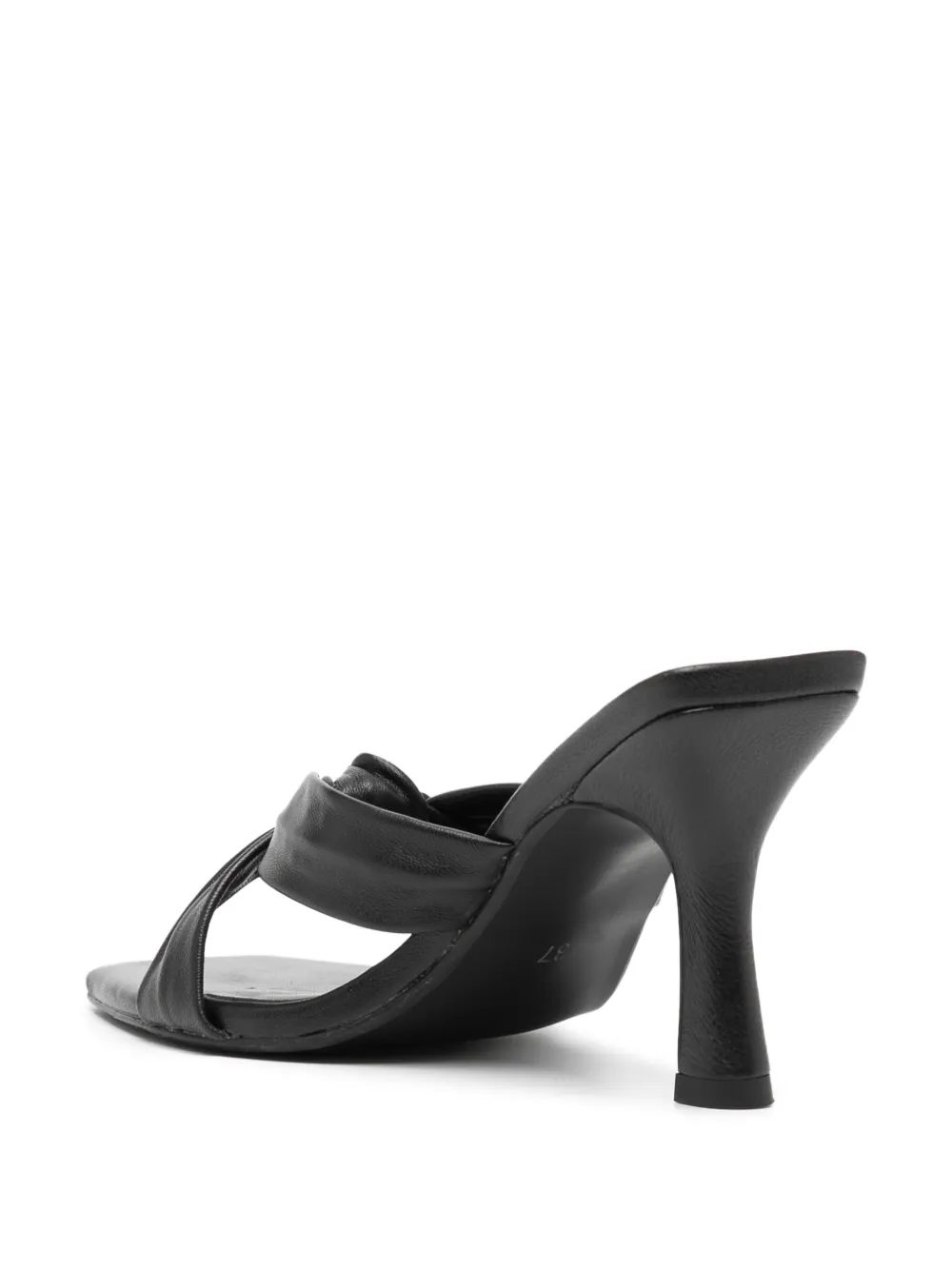 Senso Umbra 90mm Knot-detail Mules In Black