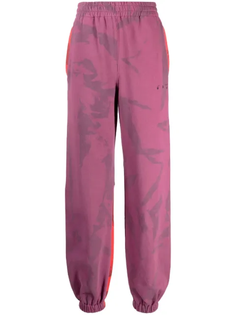 Off-White abstract-print track pants