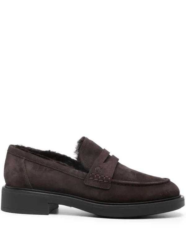 Gianvito Rossi Harris ラウンドトゥ ローファー Gianvito Rossi