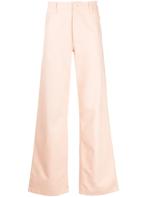 Pantalon en coton à coupe droite - Raf Simons - Modalova