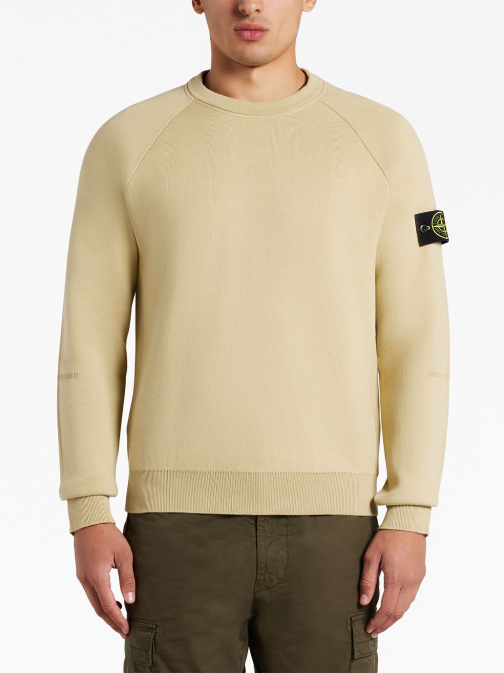 Kenzo logo-patch jersey sweatshirt Men