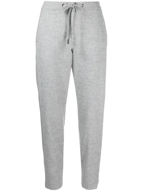 Peserico high-waist track trousers