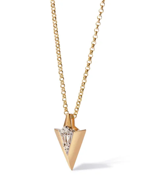 Annoushka collar Deco Arrow en oro amarillo de 18kt con diamantes