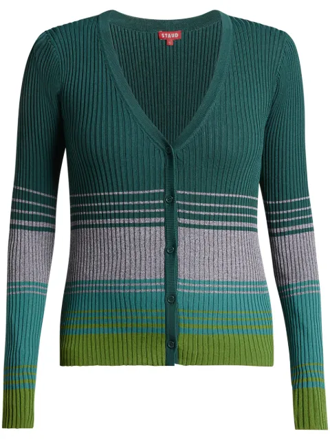 STAUD Cargo ribbed cardigan