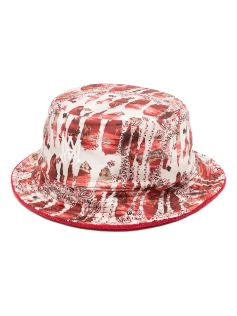 AMIRI logo-embroidered reversible bucket hat