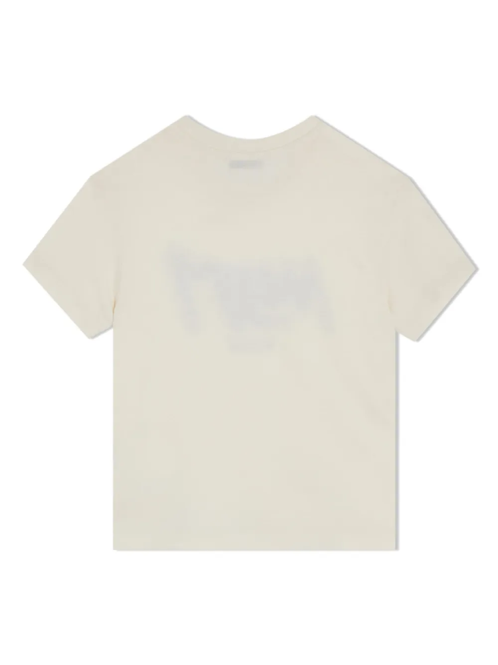 MSGM Kids logo-print cotton T-shirt - Wit