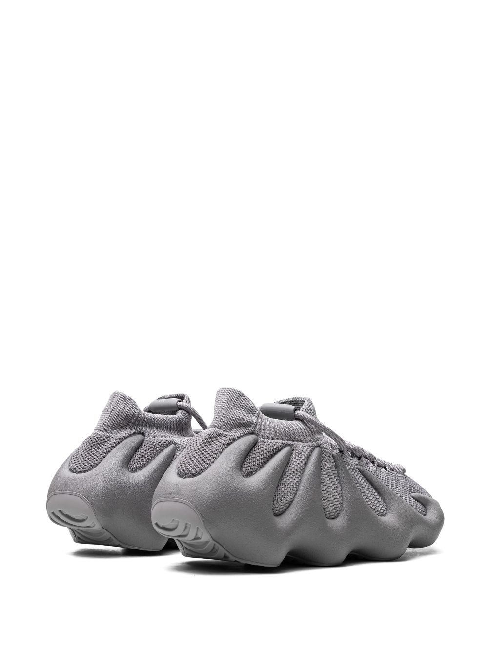 Shop Adidas Originals Yeezy 450 "stone Grey" Sneakers