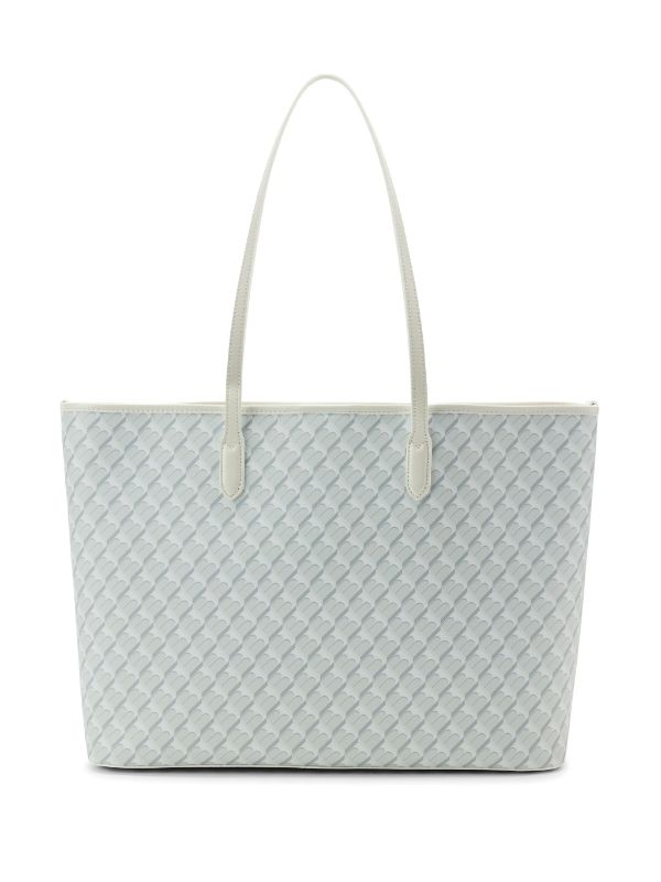 TAMMY BENJAMIN monogram pattern faux leather Tote Bag Farfetch