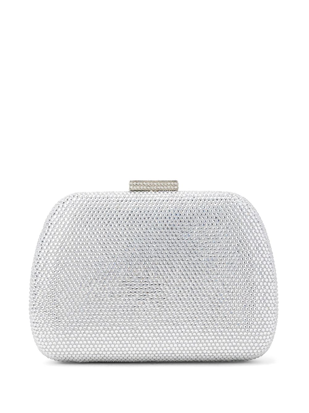 SERPUI rhinestone-embellished clutch bag - Zilver