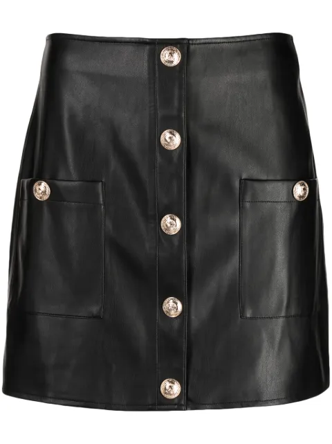 L'Agence falda corta con diseño acampanado 