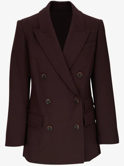 ZIMMERMANN notched-lapels double-breasted blazer 