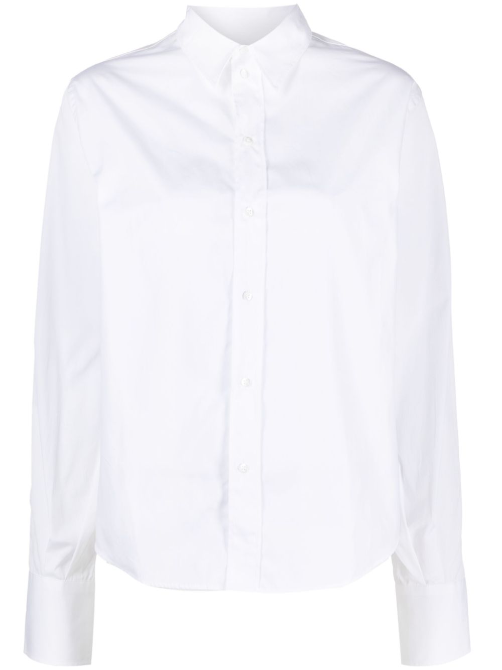 long-sleeve cotton shirt