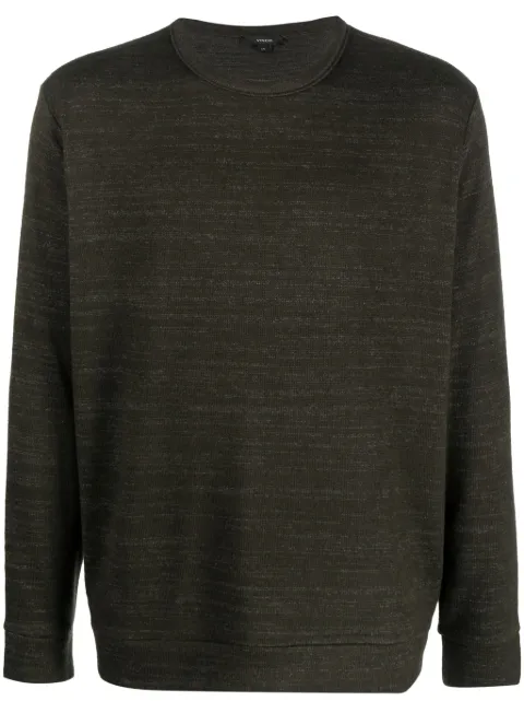 Vince crew-neck mélange jumper