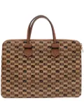 Moreau monogram-pattern laptop case - Multicolour