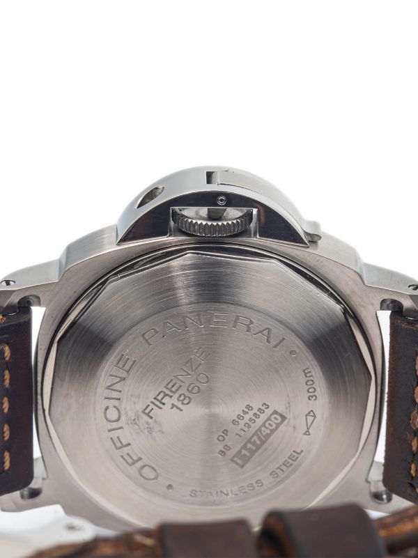 Pre owned panerai luminor on sale marina