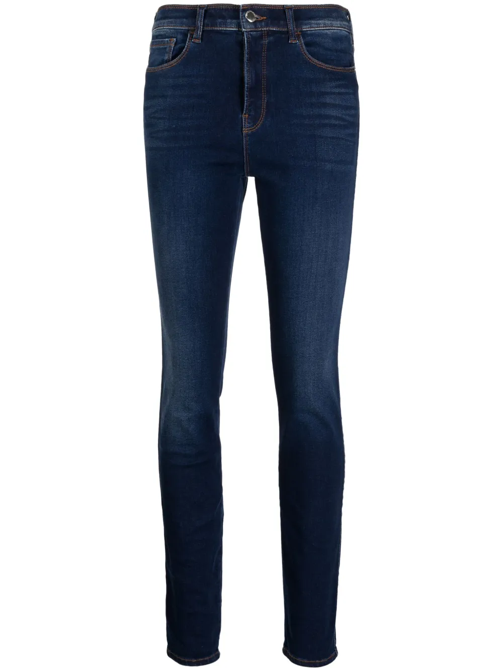 Emporio Armani Skinny jeans Blauw