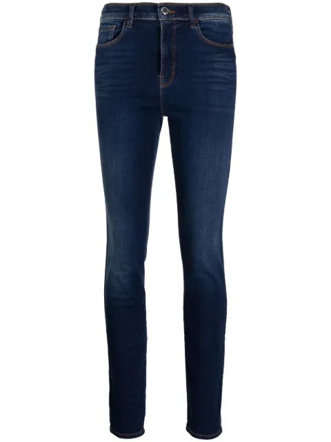Emporio Armani skinny-jeans med broderet logo
