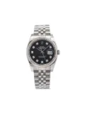 Rolex 2017 pre-owned Datejust 36mm - Black
