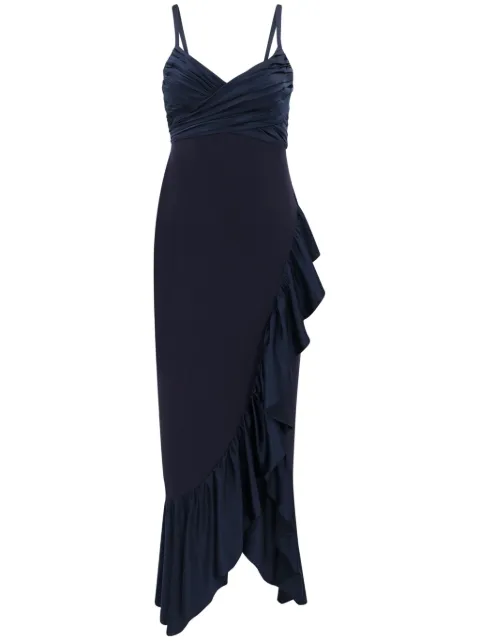 Likely Billie gathered-detail gown