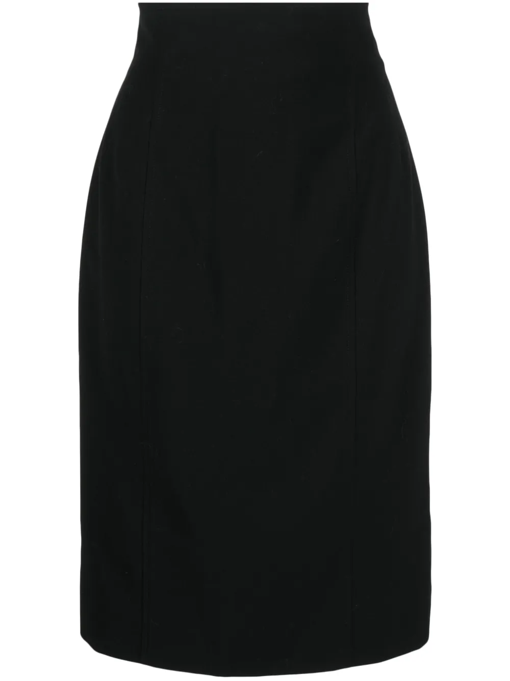 CHANEL Pre-Owned 1990/2000s wool pencil skirt