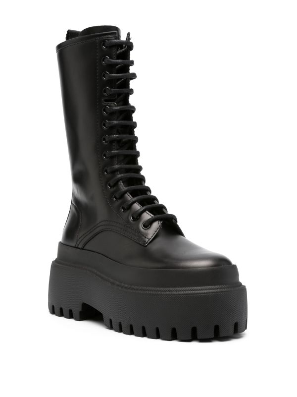 Dolce & Gabbana - Black Leather Boots