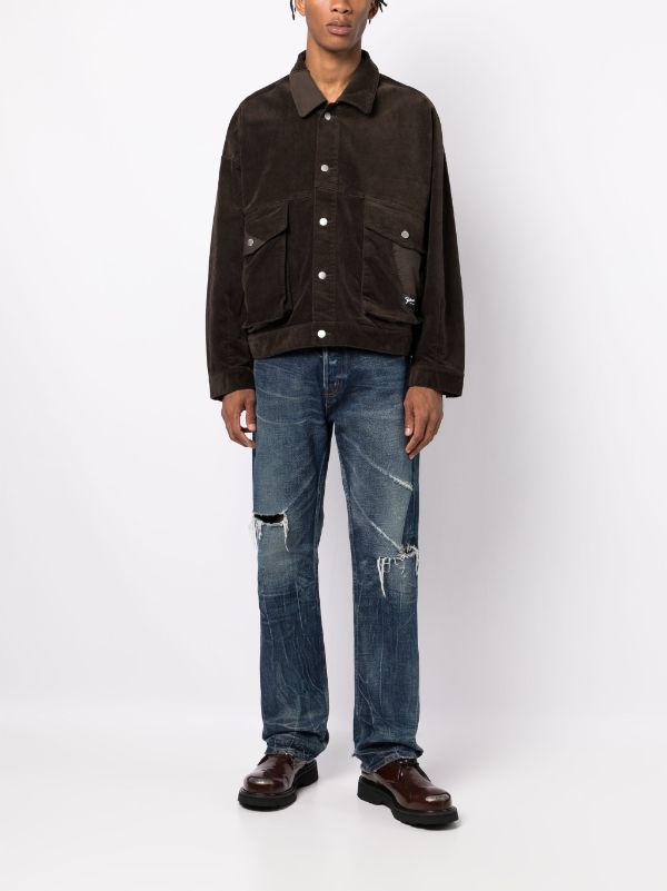 FIVE CM Buttoned cotton-blend Jacket - Farfetch