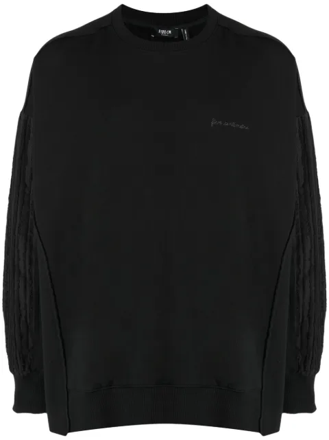 FIVE CM sudadera con efecto envejecido