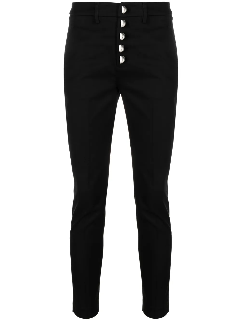 DONDUP Cropped broek Zwart